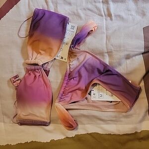 Zara Swim bikini strapless size M NWT